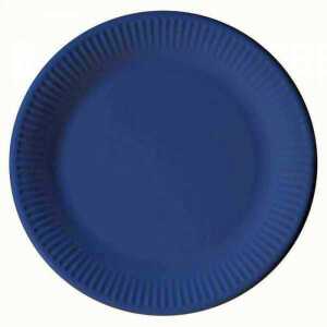 Partyteller Ø 23cm 8 St. hellblau, kompostierbar