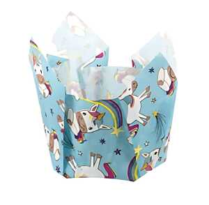 Muffin Tulip Wrap 160x160 24 Stück, Einhorn