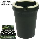 Sturmaschenbecher Glow in the Dark Anti Geruch 11x8cm...