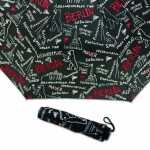 Taschenschirm Berlin Sketch schwarz