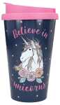 Becher To-Go mit Spruch Believe in Unicorns - Depesche
