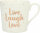 Porzellan Tasse mit Motiv Live Love Laugh - Depesche