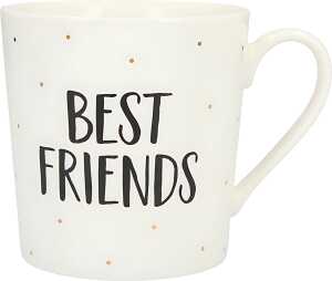 Porzellan Tasse mit Motiv Best Friends - Depesche