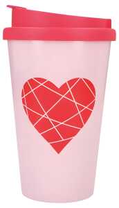 Becher To-Go mit Spruch Heart - Depesche