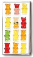 Motiv Taschentuch FSC-Mix 10 Stck.Jelly babies