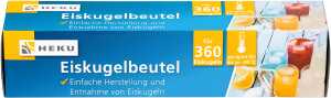 HEKU GMBH Eiskugelbeutel für 360 Kugeln