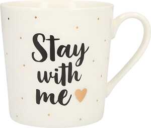 Porzellan Tasse mit Motiv Stay With Me - Depesche