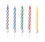 Geburtstagskerzen 10er Bright Rainbow