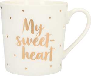 Porzellan Tasse mit Motiv My Sweetheart - Depesche