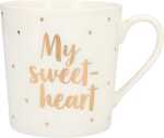 Porzellan Tasse mit Motiv My Sweetheart - Depesche