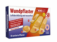 Wundpflaster Megabox 50 St. in 4 Größen