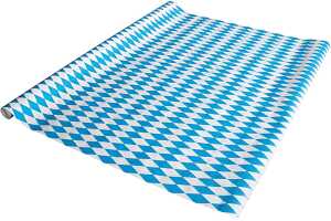 Tischtuch 8m x 1m Bayrisch blau