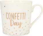Porzellan Tasse mit Motiv Confetti Day - Depesche