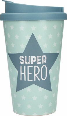 Becher To-Go mit Spruch Super Hero - Depesche