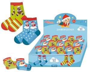 Zaubersocken Sandmännchen und Freunde 2 Grö sort 26-31cm u 30-35cm