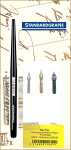 Standardgraph Kalligraphie Set Trio 3 verschiedene Federn...