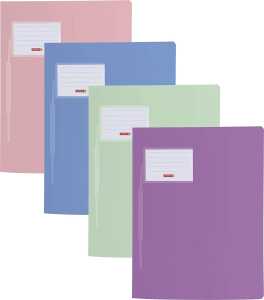 4 Brunnen Marken-Schnellhefter A4 Hartplastik Fact!pp pastellfarben