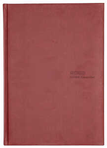 2026 Güss Praxis-Timer A4 Einband Tucson burgund