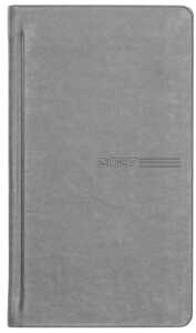 2027 GÜSS Taschenkalender, 1W.= 2S., Einband Tucson grau
