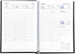 2027 GÜSS Taschenkalender 1W.= 2S., Einband Tucson grau