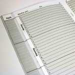 ADINA Hausaufgabenheft A5 (Illusion) für Schlaue Faule