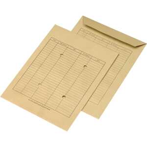 MAILmedia Hausposttaschen Recycling - C4 , 110 g/qm, braun, 250 Stück