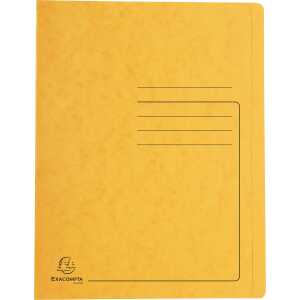 Exacompta Schnellhefter DIN A4 355g/m² Colorspankarton gelb