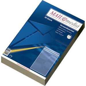 Versandtaschen - C4 , mit Fenster, sk, 90 g/qm, braun, 50 Stück