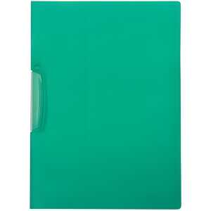 Q-Connect Klemmmappe - grün, Fassungsvermögen bis 25 Blatt
