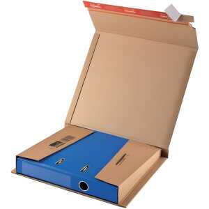 ColomPac Ordnerversandverpackung 320x290x35-80 mm, braun
