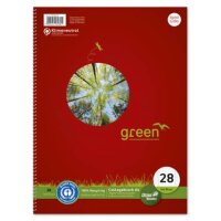 Staufen Collegeblock A4 160 Bl 70g Lin 28 Green 5mm...