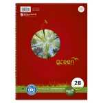 Staufen Collegeblock A4 160 Bl 70g Lin 28 Green 5mm kariert mit DR