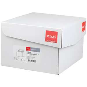 Briefumschlag C5, weiß, haftklebend, ohne Fenster, 80 g/qm, 500 Stück