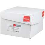 Briefumschlag C5, weiß, haftklebend, ohne Fenster, 80 g/qm, 500 Stück