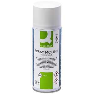 Q-Connect Sprühkleber Quick Mount - 400 ml, farblos