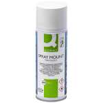 Q-Connect Sprühkleber Quick Mount - 400 ml, farblos