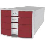 HAN Schubladenbox IMPULS A4/C4 4 geschlossene Schubladen...