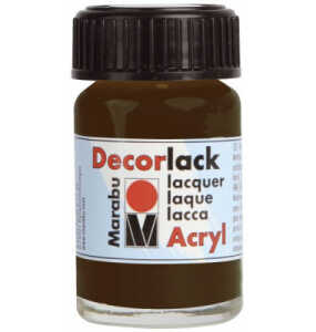 Decorlack dunkelbraun MARABU 1130 39 045 15ml