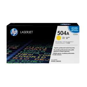 Lasertoner Nr. 504A yellow HP CE252A