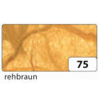 Strohseide 47x64cm rehbraun FOLIA 911075