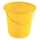 Eimer - Plastik, rund, 10 Liter, gelb