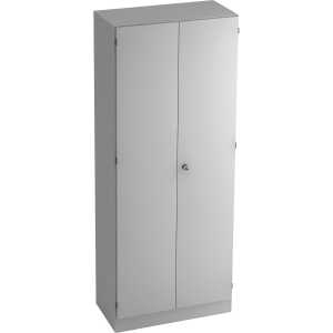 Garderobenschrank - 80 x 200,4 x 42 cm, Grau/Grau