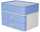 Smart-Box Plus Allison, 2 Schübe und Utensilienbox, sky blue