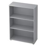 Hammerbacher Regal - 3OH, 33 cm tief, Grau
