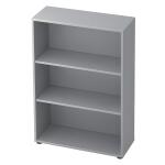Hammerbacher Regal - 3OH, 33 cm tief, Grau