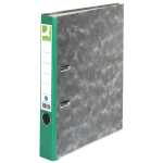 Q-Connect Wolkenmarmor-Ordner - A4, 50 mm, grün