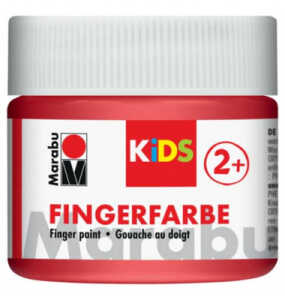 Fingerfarbe Kids rot MARABU 03030 050 232 100ml