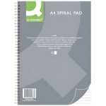 Q-Connect Collegeblock - A4, 80 Blatt, 70 g/qm, liniert