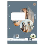 Arbeitsblätterbl A4 50Bl 80g Lin2 Style 4/4/4mm farb...