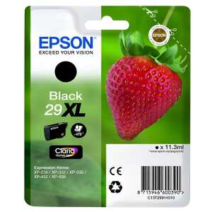 Epson Tintenpatrone Originalzubehör 29XL ca. 470 Seiten schwarz 11,3ml